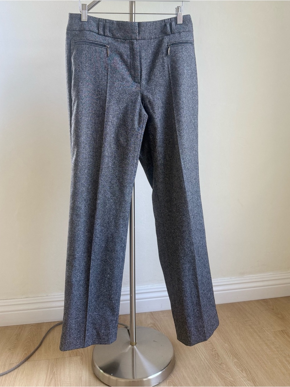 Vintage Gerry Weber Wool Straight Leg Trousers